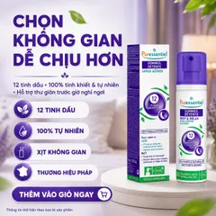 Xịt Tinh Dầu Thư Giãn Ngủ Ngon Puressentiel REST & RELAX 200ML - 100% Tinh Dầu Thiên Nhiên Cho Giấc Ngủ Sâu và Thư Thái
