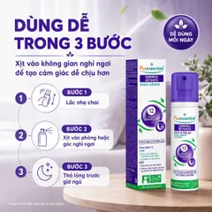 Xịt Tinh Dầu Thư Giãn Ngủ Ngon Puressentiel REST & RELAX 200ML - 100% Tinh Dầu Thiên Nhiên Cho Giấc Ngủ Sâu và Thư Thái