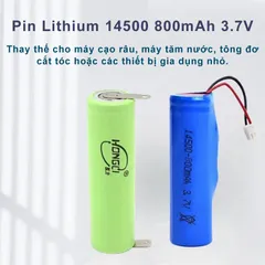 Pin 14500 3.7V 500mAh - Phù Hợp Cho Các Thiết Bị Tiện Ích