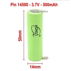Pin 14500 3.7V 500mAh - Phù Hợp Cho Các Thiết Bị Tiện Ích