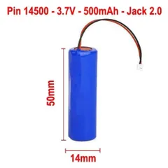 Pin 14500 3.7V 500mAh - Phù Hợp Cho Các Thiết Bị Tiện Ích
