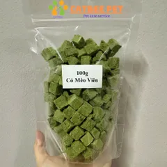 Thịt sấy mix gà viên, gan vịt viên, cỏ mèo viên sấy thăng hoa cho chó mèo hamster bổ sung dinh dưỡng