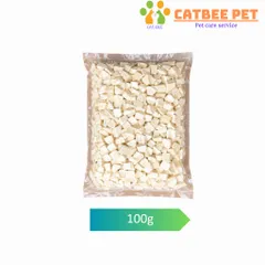 Thịt sấy mix gà viên, gan vịt viên, cỏ mèo viên sấy thăng hoa cho chó mèo hamster bổ sung dinh dưỡng