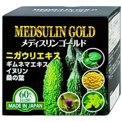 Viên uống giúp hạ đường huyết hỗ trợ chuyển hóa đường Medsulin Gold Jpanwell (60 viên)