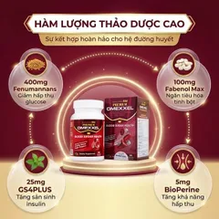 Viên uống hỗ trợ ổn định đường huyết Premium Omexxel Blood Sugar Health (60 viên)
