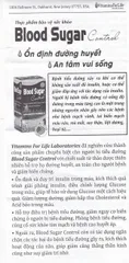 Viên uống ổn định đường huyết, tốt cho người bị tiểu đường Blood Sugar Control Vitamins For Life (60 viên)