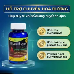 Viên uống ổn định đường huyết, tốt cho người bị tiểu đường Blood Sugar Control Vitamins For Life (60 viên)