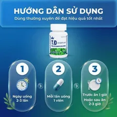 Viên uống hỗ trợ giảm đường huyết cho người bị tiểu đường T.Đ Kingphar (60 viên)