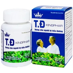 Viên uống hỗ trợ giảm đường huyết cho người bị tiểu đường T.Đ Kingphar (60 viên)