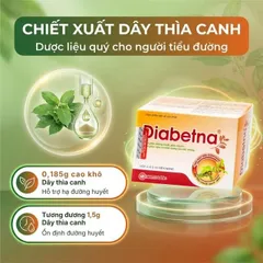 Viên hỗ trợ giảm đường huyết Diabetna Nam Dược (4 vỉ x 10 viên)