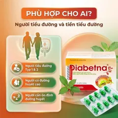 Viên hỗ trợ giảm đường huyết Diabetna Nam Dược (4 vỉ x 10 viên)