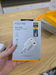 Củ sạc nhanh Voltme GaN 30W, Công nghệ sạc nhanh độc quyền, An toàn cho thiết bị (Màu Trắng)