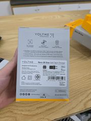 Củ sạc nhanh Voltme GaN 30W, Công nghệ sạc nhanh độc quyền, An toàn cho thiết bị (Màu Trắng)
