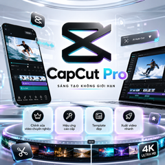 CAPCUT PRO 1 THÁNG