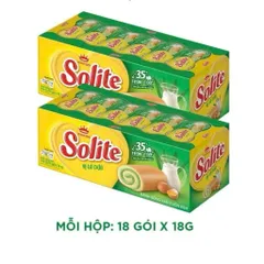Bánh bông lan cuộn kem Solite