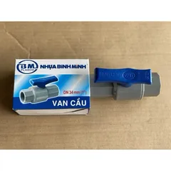 Van khoá Bình Minh pvc phi 21, 27, 34