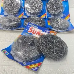 combo 10 Miếng Cước Chà Nồi Màu Xanh SUN – Bền, Sạch, Tiện Dụng Cho Mọi Căn Bếp