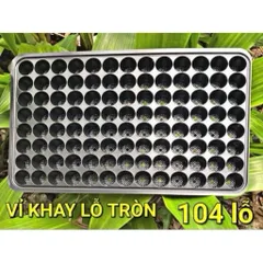 set 10 cái/ 5 cái Khay ươm, vỉ ươm hạt giống 104 lỗ