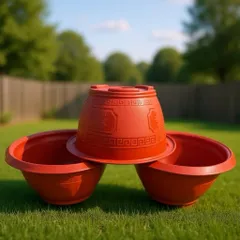 COMBO 10 Cái Chậu Nhựa Trồng Cây T33 Truyền Thống Tuỳ Màu 30 x 17cm NHỰA DẺO SIÊU CỨNG