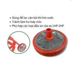 Combo 2 Lọc Giác Đầu Xịt Rửa Xe 1HP và 2HP Dùng Chung