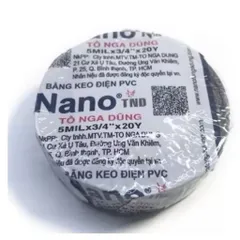 10 Băng Dính Điện NANO 20Y Tô Nga Dũng Siêu Dai đủ màu sắc