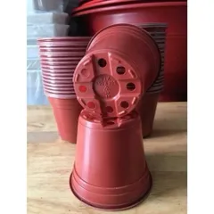 10 cái chậu nhựa trồng hoa Tân Trường Khang 260 (26cm x 20cm)