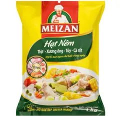 [1KG]Hạt nêm meizan vị heo-thịt xương ống-tuỷ- cà rốt gói 1kg hàng chính hãng date mới