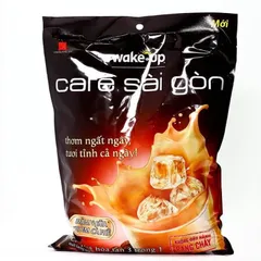 Cà phê Wake up Sài Gòn (24 gói x 19g) (Date mới)