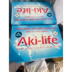 Nước kiềm Aki Life thùng 24 chai x 500ML