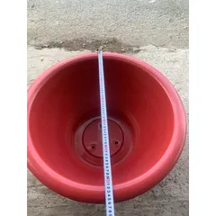 Combo 2 Cái Chậu Nhựa Truyền Thống T68 Đỏ (66x30)