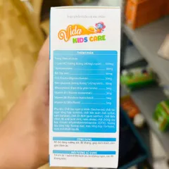 Siro hỗ trợ tiêu hóa ăn ngon cho bé VIDA KIDS CARE