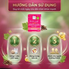 Viên uống hỗ trợ điều triị suy giãn tĩnh mạch chân Active Legs New Nordic (15 viên)