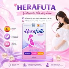 HERAFUTA Vitamin bổ bầu - nhập khẩu Tây Ban Nha [ Tem chính hãng] (hộp 30 viên)