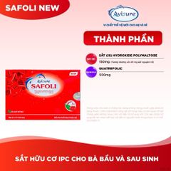Avisure bộ ba Sắt Canxi DHA Nauy cho bà bầu và sau sinh