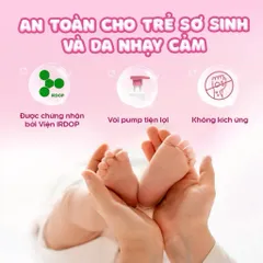 Dung dịch vệ sinh Ph Balance Baby cho bé trước tuổi dậy thì giúp khử mùi,giảm ngứa làm mềm và giữ ẩm