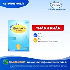 Avisure Mama Vitamin tổng hợp cho bà bầu, sau sinh, acid folic thế hệ thứ 4 từ Châu Âu Hộp 60v