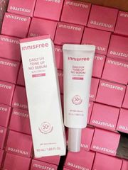Kem Chống Nắng Innisfree No Sebum SPF50 Kiểm Soát Nhờn, Nâng Tone Da, Chống Nắng Tối Ưu, Dành Cho Da Dầu, Hỗn Hợp, Làn Da Sáng Mịn