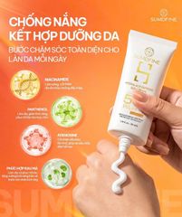 Kem Chống Nắng SUMDFINE SCREEN SPF50+ PA+++ 50g - Bảo Vệ Da Tối Ưu, Ngăn Ngừa Lão Hóa, Phù Hợp Cho Mọi Loại Da