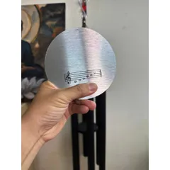 Lá đón gió đường kính 14cm - Lá đón gió chuông gió nhạc thiền 791844