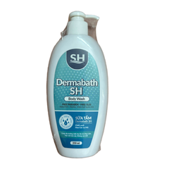 Sữa Tắm Dermabath SH Body Wash Làm Sạch Da Dịu Nhẹ Cho Bé, Dưỡng Da Hạn Chế Rôm Sảy - 350ml