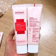 Kem Chống Nắng Cell Fusion C Màu Hồng Nâng Tone 50ml 792733