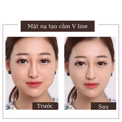 Combo 10 Mặt nạ định hình cằm V-line, tạo mặt Vline, Mặt Nạ Nâng Cơ, giảm mỡ nọng cằm (mặt nạ xài 1 lần) 792772