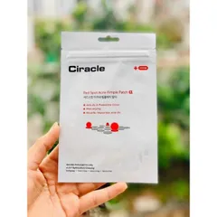 24 miếng] Miếng Dán Mụn Giúp Làm Dịu Và Hút Dịch Mủ Ciracle Red Spot Acne Pimple Patch 792848