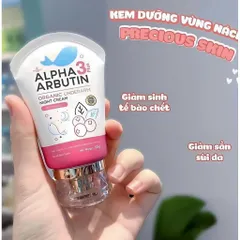 Kem dưỡng trắng da ban đêm vùng dưới cánh tay hữu cơ Alpha Arbutin 3 Plus Organic Underarm Night Cream 50ml 792901