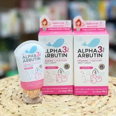 Kem dưỡng trắng da ban đêm vùng dưới cánh tay hữu cơ Alpha Arbutin 3 Plus Organic Underarm Night Cream 50ml 792901