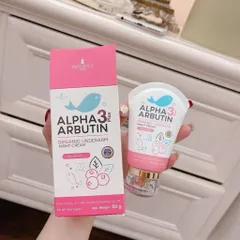 Kem dưỡng trắng da ban đêm vùng dưới cánh tay hữu cơ Alpha Arbutin 3 Plus Organic Underarm Night Cream 50ml 792901