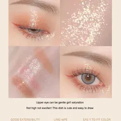HOT Bảng Phấn Mắt HLLR 9 Màu make up không thấm nước Chống các giọt mồ hôi Hiệu 792983