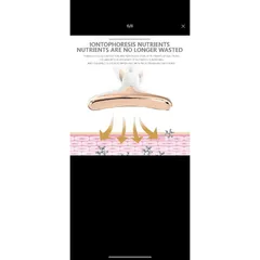 Máy Massage nâng cơ mặt, Máy đẩy tinh chất tăng sinh collagen, thon gọn mặt, Xóa mờ nếp nhăn, trẻ hóa làn da hiệu quả. 793045