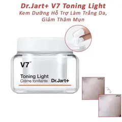 Kem Dưỡng Hỗ Trợ Làm Trắng Da, Giảm Thâm Mụn Dr.Jart+ V7 Toning Light 50ml 793047