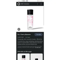 Xịt Khoá Lớp Trang Điểm MAC Prep + Prime Fix + Brume Fixante 100ml 793176